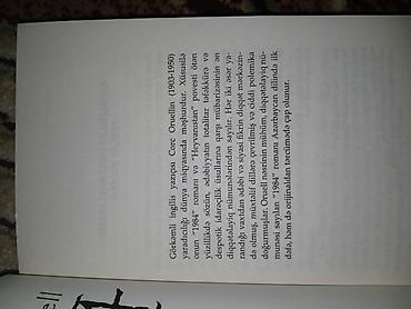 1984 kitab: George Orwell 1984 Romanı 3 Cu Baskı Azerbaycancadır — 3