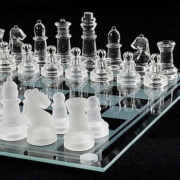 chess: Şahmat (şüşə). Əsl hədiyyəlik şahmat dəsti. Metrolara və şəhərdaxili — 3