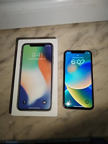 iphone 10 x: IPhone X, 64 GB, Gümüşü — 1