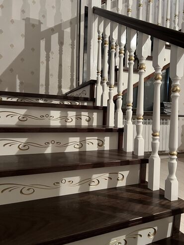 Деревянные лестницы: Лестница Лестница Тепкич буйрутма менен жазайбыз шаар ичи жеткируу — 2