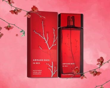 naomi campbell духи: Armand Basi In Red Eau de Parfum – более яркая и насыщенная версия