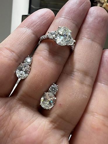 Серебряные украшения: Набор украшений, Проба 925, Женские, Новый — 4