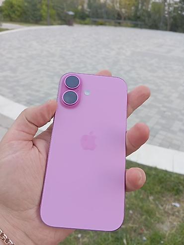 ikinci el iphone 16: IPhone 16, 128 GB, Çəhrayı, Face ID, Simsiz şarj, Zəmanət — 4
