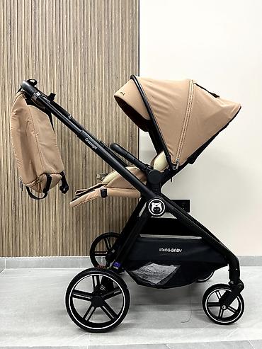 rant flex: Детская прогулочная коляска Ining Baby Z1 PRO (Beige / Crosslight) — — 2