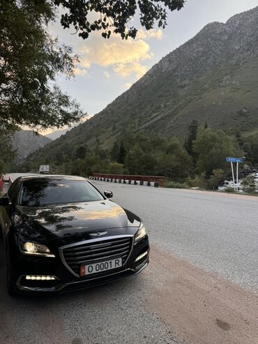 авто машина автомат: Genesis G80 — представительский седан бизнес-класса в черном цвете