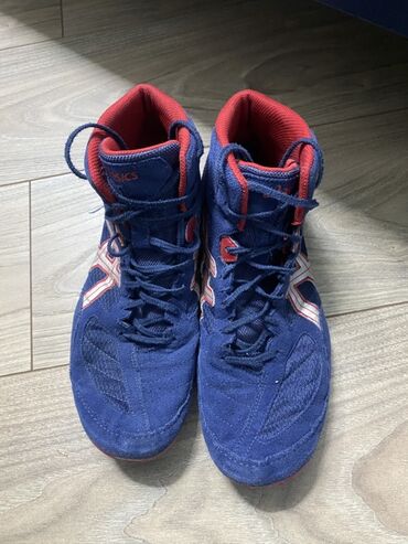 орсофит бишкек цена: Мужские кроссовки, 42, Asics, Б/у, цвет - Синий, Самовывоз, Платная доставка
