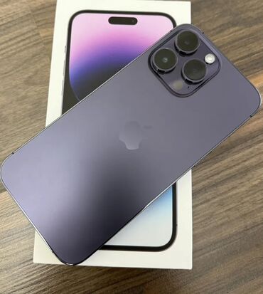 смарт часф: IPhone 14 Pro, Deep Purple, Куту, 84 %