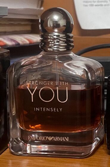 лидория капсуласы кыргызча: Armani Stronger with you. Оригинал пользовался не долго флакон