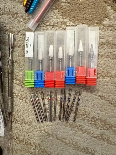 Лампы для маникюра: Профессиональный набор для маникюра/педикюра: - Фрезер Strong 210 — 10