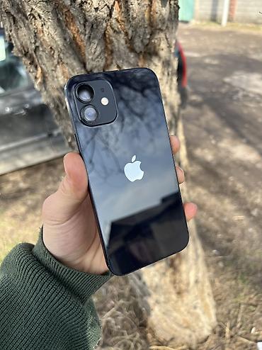 Apple iPhone: IPhone 12, Б/у, 128 ГБ, Черный, Защитное стекло, Чехол, Кабель, 79 % — 1