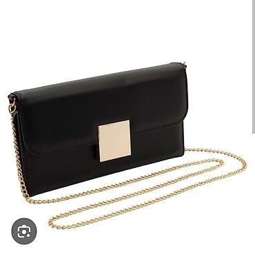 Elegantna ženska pismo‑tašna - Boja: crna - Materijal: glatka