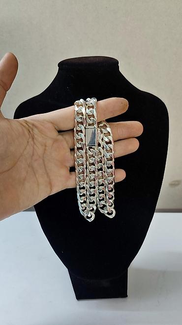 Серебряные цепочки: Цепочка, Проба 960, Мужские, Новый — 21