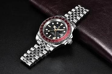 Ručni satovi: Pagani Design PD-1758 GMT - Seiko NH34 Automatic Potpuno nov muški — 2