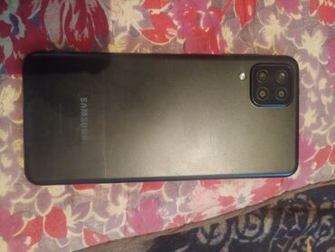 охлаждение для пк: Samsung Galaxy A12, Колдонулган, 128 ГБ, түсү - Кара, 2 SIM