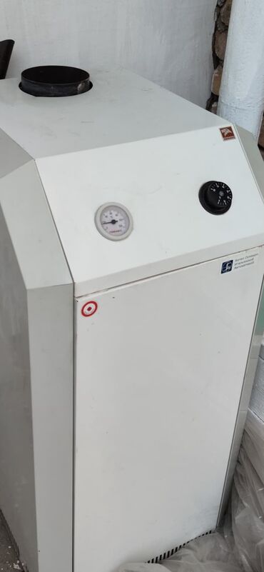 купить печь для дома на угле: Газовый котел. Характеристики на фото, б/у. Окончательная цена 20000