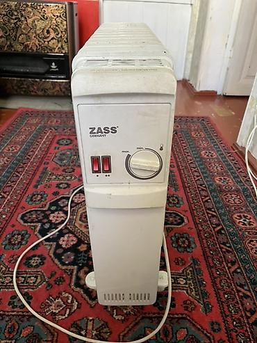 zass radiator: ZASS Germany markalı, ağ rəngdə yağlı radiator. Bu radiator, otaqların — 2