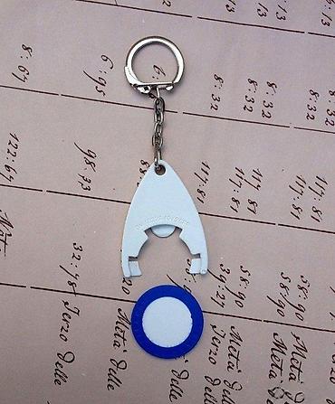 Ostali antikviteti: Metalni privesci za ključeve - Kapsch, Recom & Čuvar novčića. Cena — 2