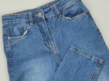 zimowe rajstopy: Jeans, 12 years, 146/152, condition - Perfect
