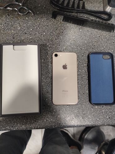 купить iphone 8 plus 128gb: IPhone 8, 64 GB, Qızılı, Barmaq izi