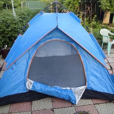 Палатки: Туристическая палатка автомат 4-х местная! Автоматическая палатка не