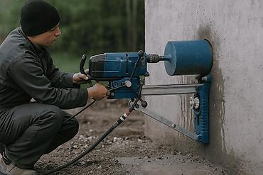 Алмазное сверление бетона и железобетона Профессиональная услуга