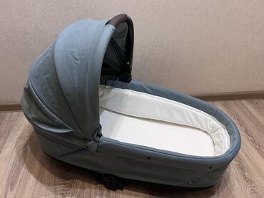 cybex коляски: Коляска, цвет - Голубой, Б/у