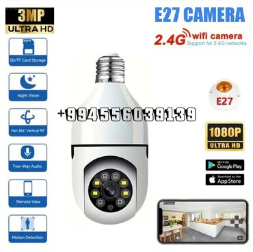 ip камера xiaomi: Wifi Lampa E27 Tek Camera V360 PRO Yüksek keyfiyetli ürün isteyen Zeng