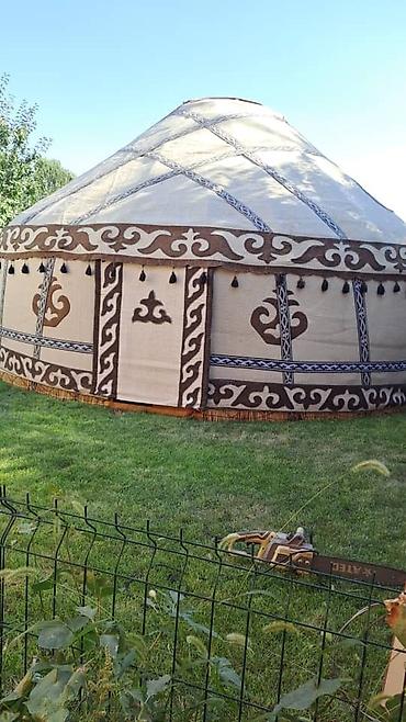 тракционый стол: Аренда юрты, Каркас Деревянный, 75 баш, Казан, Посуда, С полом — 4