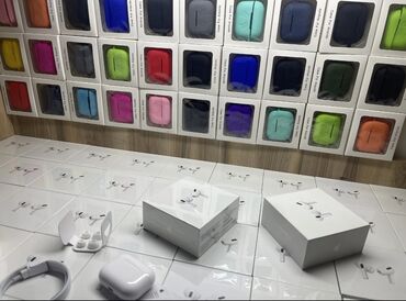 Наушники: Вакуумные, Apple, Новый, Беспроводные (Bluetooth), Классические — 11