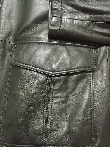 Kurtkalar: Derimod kişi dəridən gödəkçə – ölçü M - Rəng: qara - Material: həqiqi — 7