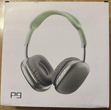 iphone nauşnik: P9 simsiz qulaqlıq - Dizayn: Over-ear tipli, yumşaq yastıqlar və — 1