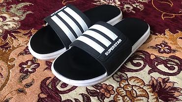 одежда 18: Мужские сандалии, 40, 41, Adidas, Новый, цвет - Черный, Платная доставка, Самовывоз — 1
