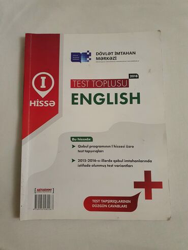 8 ci sinif rus dili kitabi: 1) DİM test toplusu ingilis dili- 4₼ 2) Test toplusu ingilis dili (2