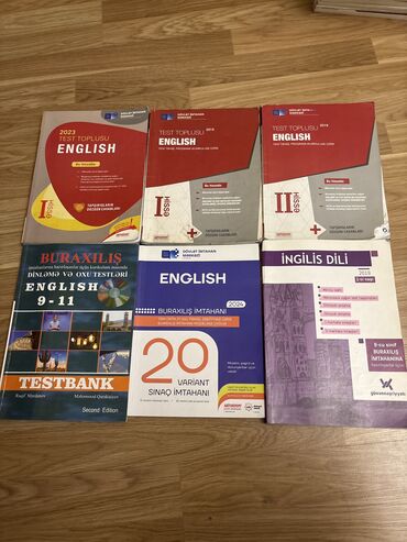 Testlər: Ingilis dilindən abituriyent, müəllimlər və şagirdlər üçün test
