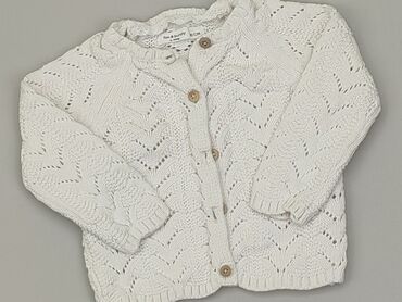 sweterek biały dla niemowlaka: Kardigan, Fox&Bunny, 9-12 m, stan - Dobry