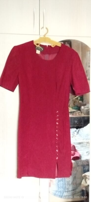 Повседневные платья: Повседневное платье, Осень-весна, Футляр, 2XL — 5