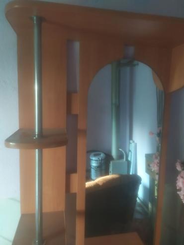 standing mirror: Прихожая-стойка с зеркалом и тумбой - Компоновка: вертикальный модуль — 10