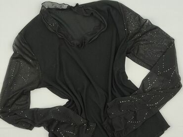 czarne t shirty i marynarka: Bluzka damska, rozmiar S