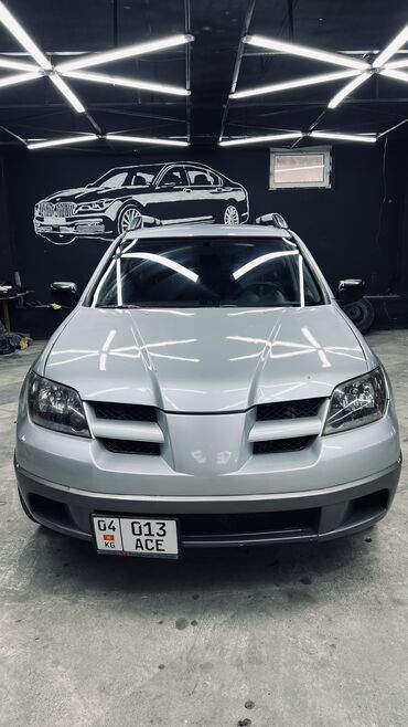 mitsubishi спейсвагон: Mitsubishi Outlander: 2003 г., 2 л, Механика, Бензин, Внедорожник