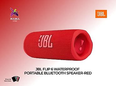 jbl flip 6: Yeni JBL Kolonka, Növ - Portativ, rəng - Qırmızı — 1