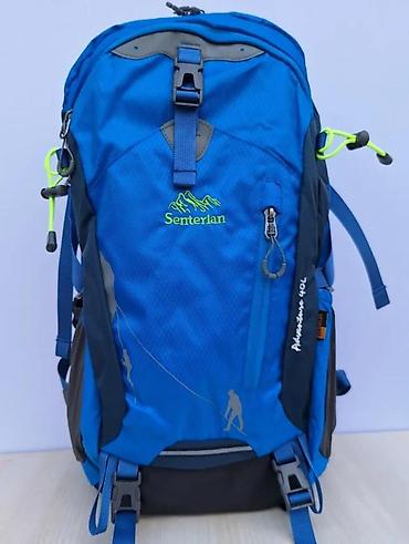 Sportske torbe i rančevi: Planinarski ranac Senterlan Adventure 40L – plavi - Zapremina: 40 — 9