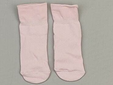 długie różowe skarpety: Socks, 16–18, condition - Very good