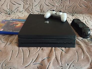 radiator islenmis: PlayStation 4 Pro yaddaş: 1tb. hecbir problemi yoxdur. 2 original pult — 2