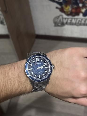 kredit qol saatlari: Curren kişi qol saatları – 2 model dəst 1) Curren idman/chronograph — 3