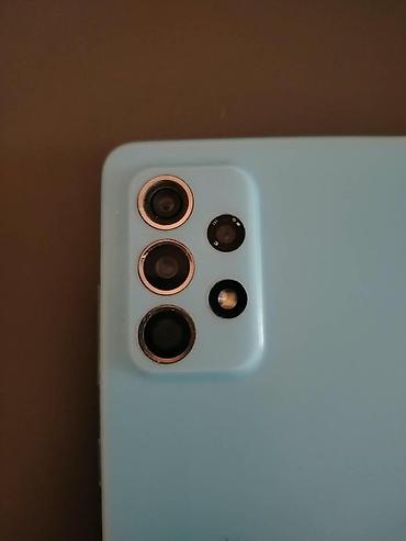 pult samsung: Samsung Galaxy A52, rəng - Mavi, Barmaq izi — 3