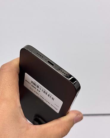 second hand mobile: IPhone 14 Pro Max, Б/у, 128 ГБ, Jet Black, Защитное стекло, Чехол, В рассрочку, 75 % — 4