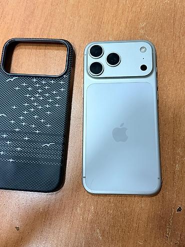 en ucuz mac: IPhone 17 Pro Max, 256 GB, Gümüşü, Zəmanət, Qırıq, Barmaq izi — 1