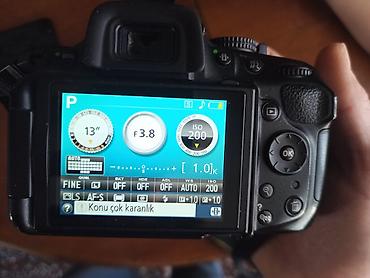 nikon d750: Nikon DSLR fotoaparat dəsti - Model: Nikon D5100 (ekrandakı menyu və — 3