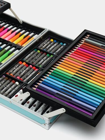 Игрушки: 🎨✨ Большой Художественный набор для творчества! в металлическом — 3