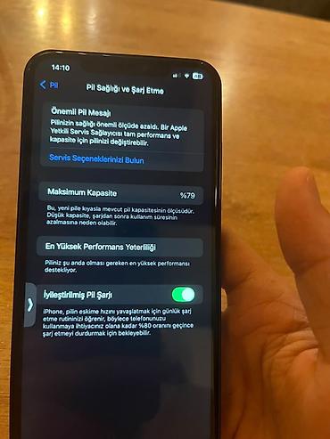 xs max 64: IPhone 17 Pro Max, 256 GB, Göy, Face ID — 3